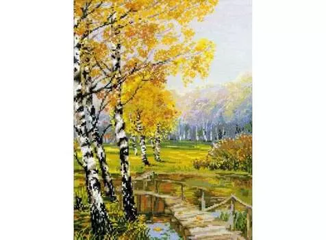 Набор для вышивания «Берёзовая роща»