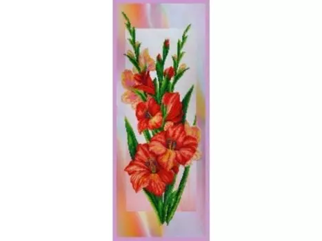 Набор для вышивания бисером «Гладиолусы»