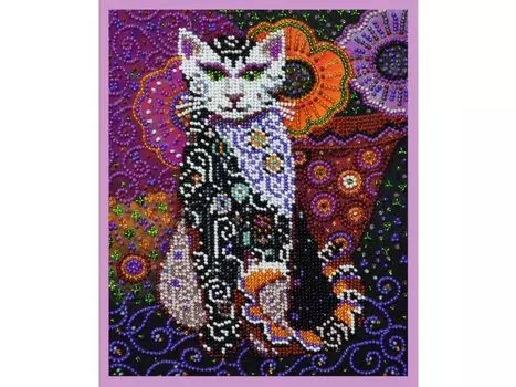 Набор для вышивания бисером «Киса»