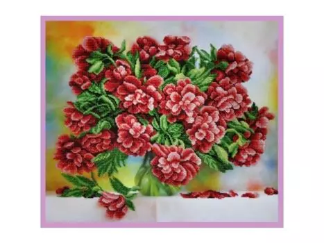 Набор для вышивания бисером «Пионы 2»