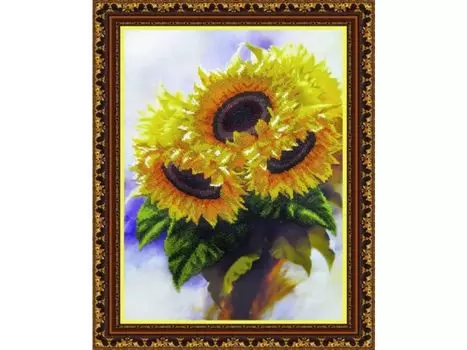 Набор для вышивания бисером «Подсолнухи»