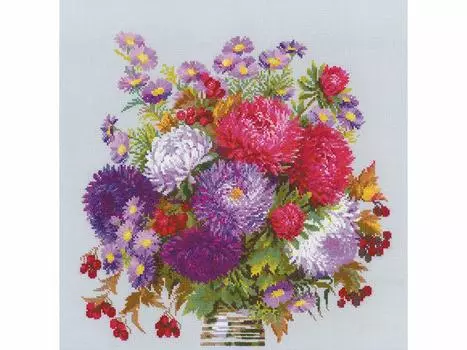 Набор для вышивания «Букет с астрами»