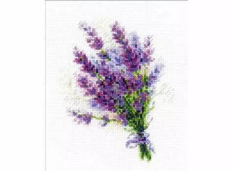 Набор для вышивания «Букетик с лавандой»