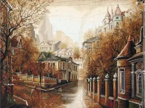 Набор для вышивания «Булгаковская осень»