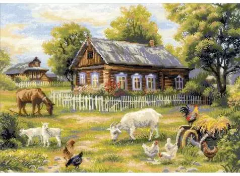 Набор для вышивания «Деревенский полдень»