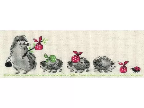 Набор для вышивания «Ежики»