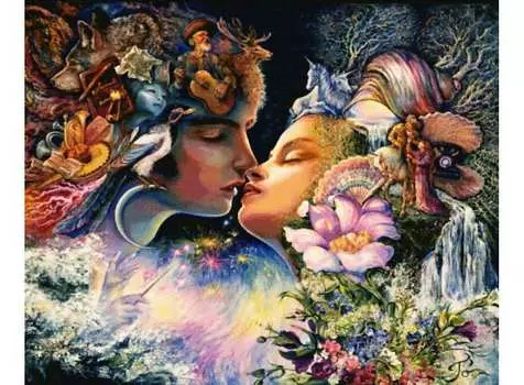 Набор для вышивания «Фантазия поцелуя»