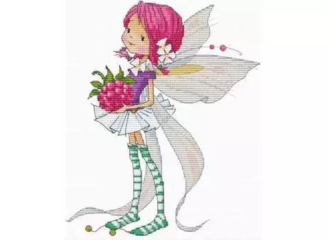 Набор для вышивания «Феечка с малиной»
