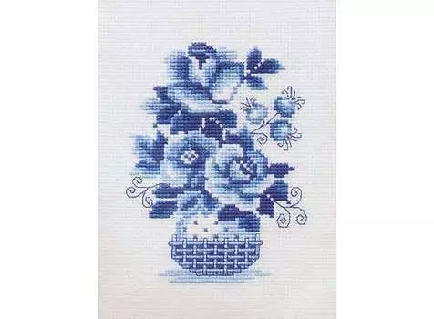 Набор для вышивания «Гжель. Шиповник»