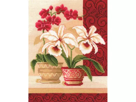 Набор для вышивания «Изящные орхидеи»