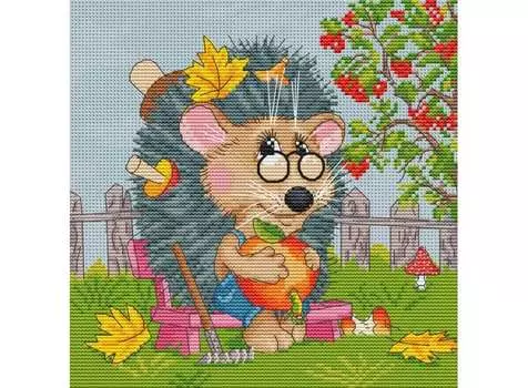 Набор для вышивания «Ёжик-садовод»