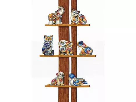 Набор для вышивания «Коллекция статуэток»