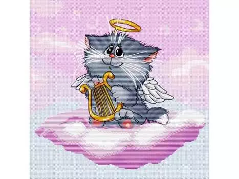 Набор для вышивания «Котёнок-ангелочек»