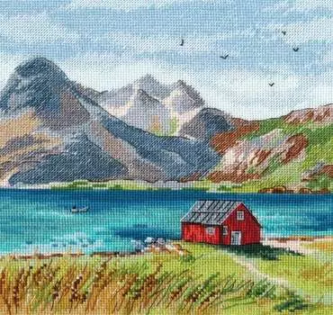 Набор для вышивания «Лофотенские острова»