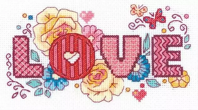 Набор для вышивания «Love»