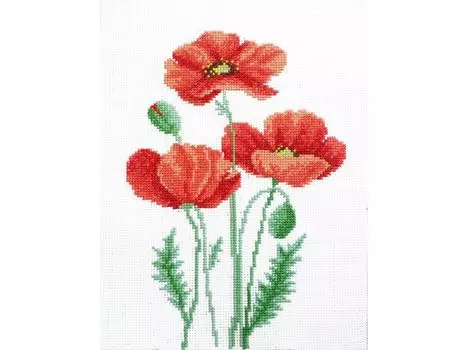 Набор для вышивания «Маки»