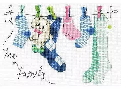 Набор для вышивания «Моя семья»