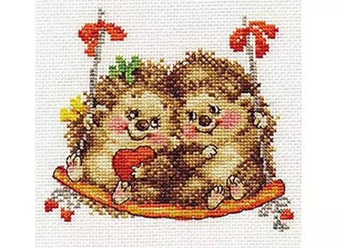 Набор для вышивания «На качелях»