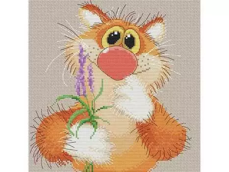 Набор для вышивания «Обаятельный котик»