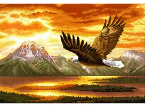 Набор для вышивания «Одинокий странник»