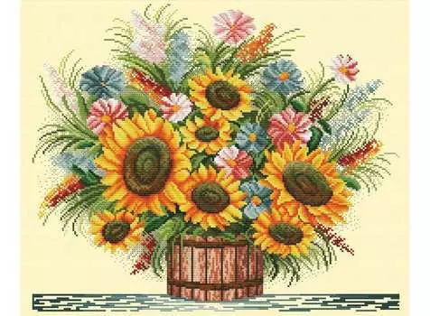 Набор для вышивания «Осенний букет»