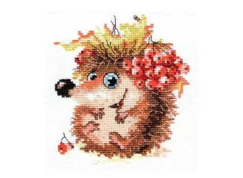 Набор для вышивания «Осенний ежонок»
