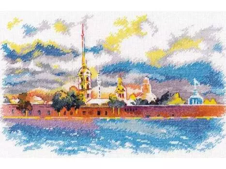 Набор для вышивания «Петропавловская крепость»