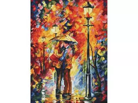 Набор для вышивания «Поцелуй под дождем»