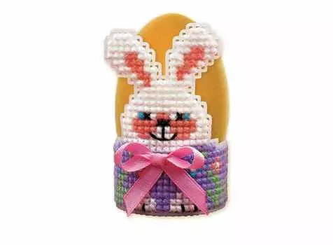 Набор для вышивания «Подставка под яйцо. Зайка»