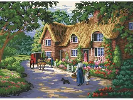 Набор для вышивания «Полуденная прогулка»