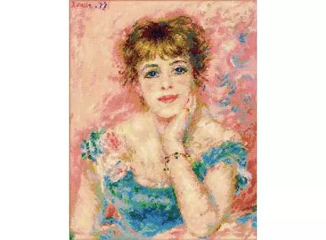 Набор для вышивания «Портрет Жанны Самари»