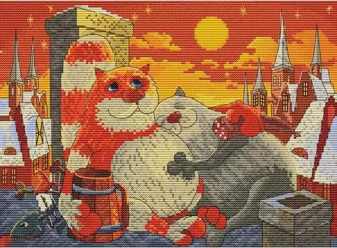 Набор для вышивания «Поздний ужин»