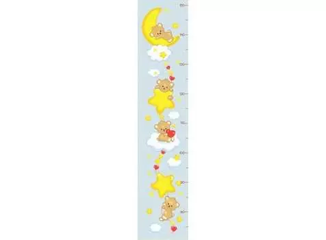 Набор для вышивания «Ростомер с мишками»