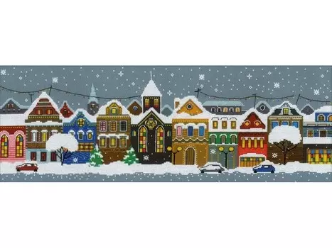 Набор для вышивания «Рождественский город»