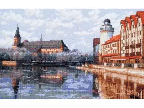 Набор для вышивания «Рыбная деревня»