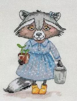 Набор для вышивания «Садовница»