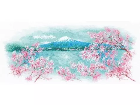 Набор для вышивания «Сакура. Фудзи»