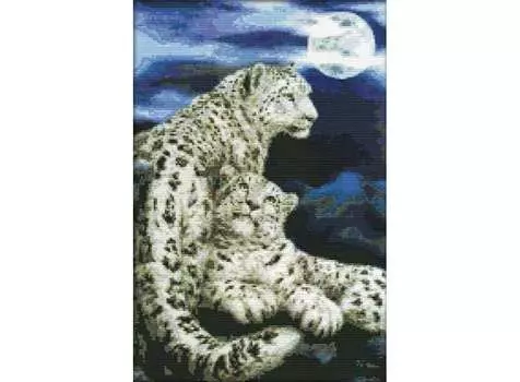 Набор для вышивания «Снежные барсы»