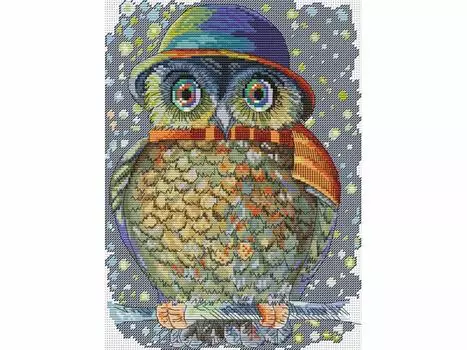 Набор для вышивания «Сова в шляпе»