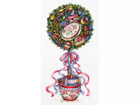 Набор для вышивания «Топиарий радости»