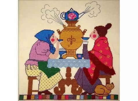 Набор для вышивания «У самовара»