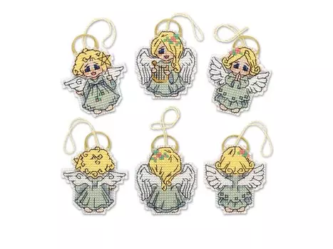 Набор для вышивания «Украшения. Ангелочки»