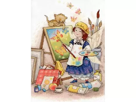 Набор для вышивания «В мастерской художника»