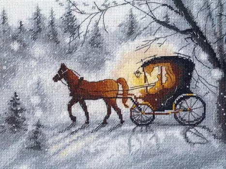 Набор для вышивания «Вечерняя прогулка»