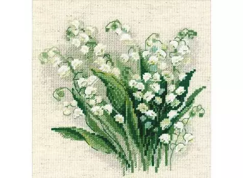 Набор для вышивания «Весенние ландыши»