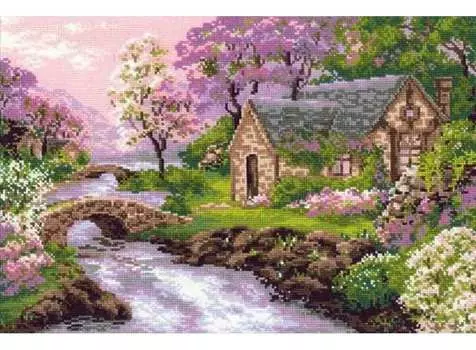Набор для вышивания «Весенний пейзаж»