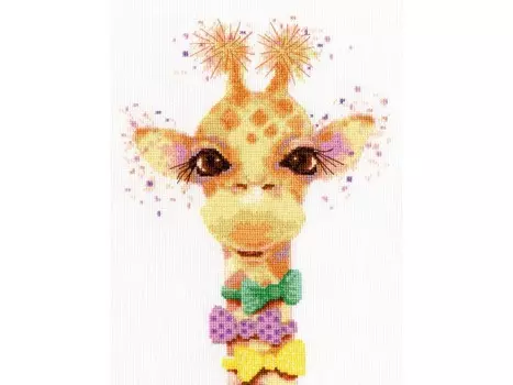 Набор для вышивания «Влюбленный жираф»