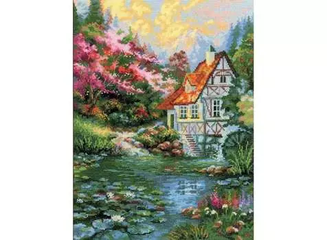 Набор для вышивания «Водяная мельница»