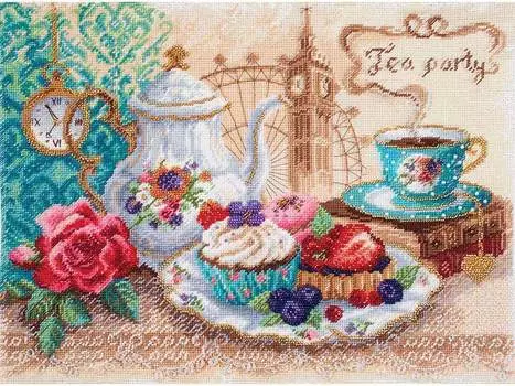 Набор для вышивания «Время пить чай»