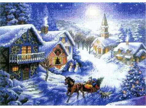 Набор для вышивания «Зимнее раздолье»